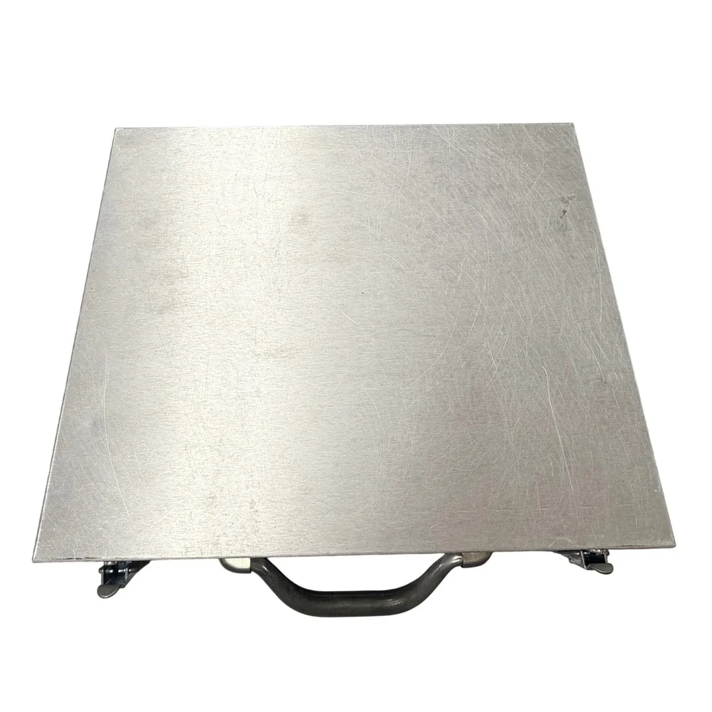Pina Zangaro Aluminum Portfolio Presentation Case w/ Window Silver Industrial